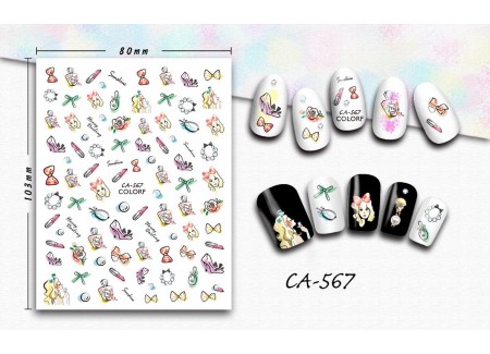 3D Nail Stickers - CA-567